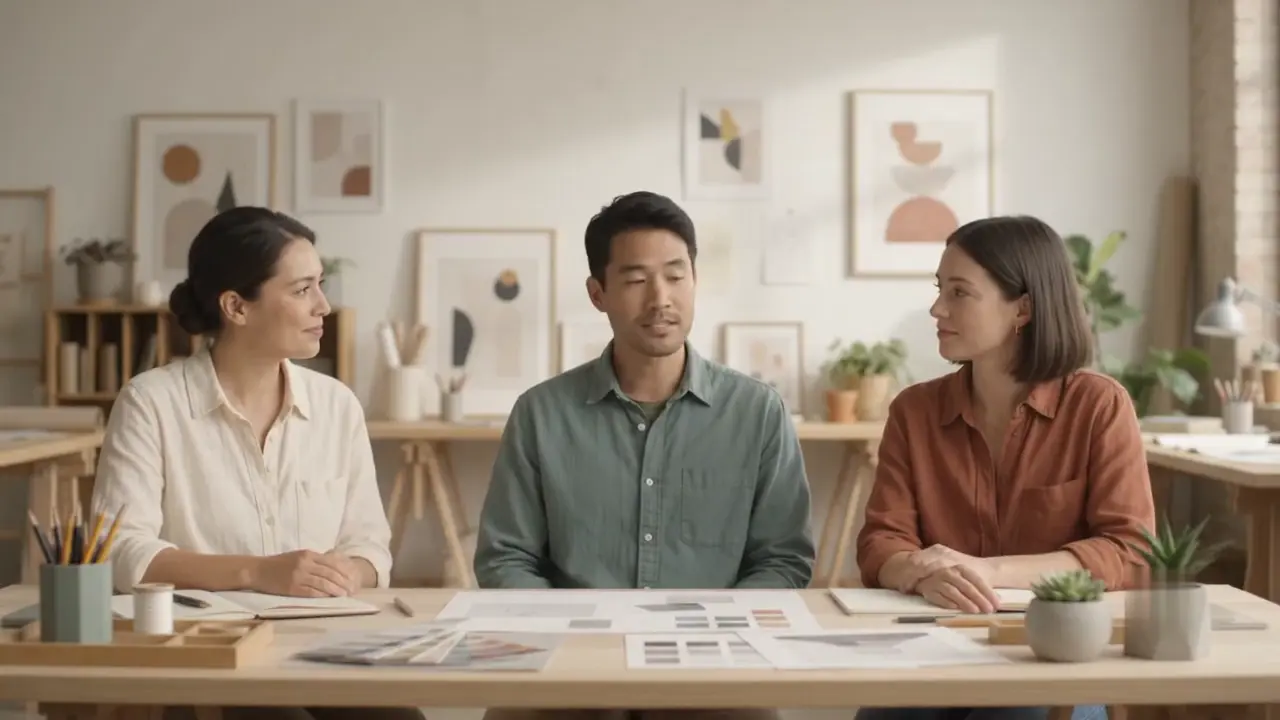 Original studio conversation frame